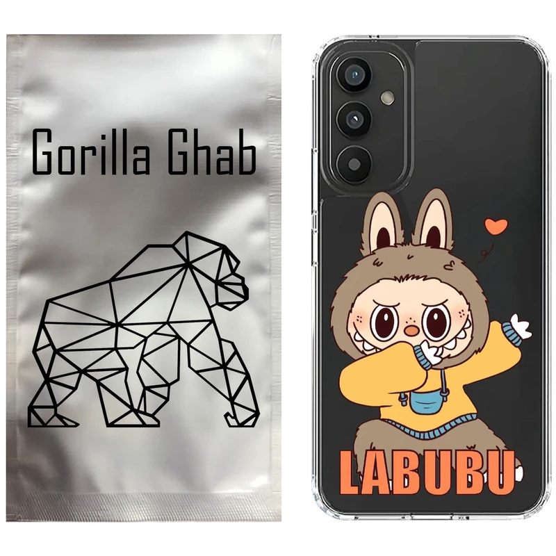 کاور گوریلا قاب مدل CLG کد 104 طرح لبوبو Labubu مناسب برای گوشی موبایل سامسونگ Galaxy A35 / A55