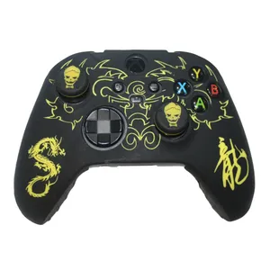 محافظ دسته ایکس باکس سری S/X مدل PAPYON dragon به همراه روکش آنالوگ