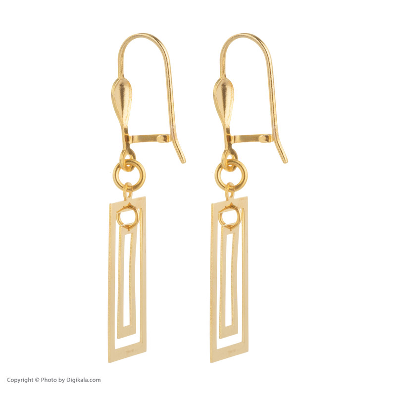 گوشواره طلا 18 عیار زنانه مایا ماهک مدل ME0816