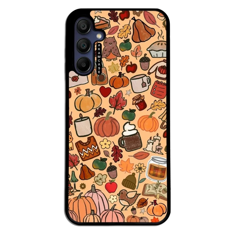 کاور آکام مدل AMC-WSGA15-PUMPKIN-13 مناسب برای گوشی موبایل سامسونگ Galaxy A15