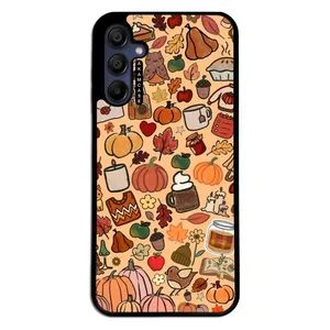 AKAM AMC-WSGA15-PUMPKIN-13 Cover For Samsung Galaxy A15