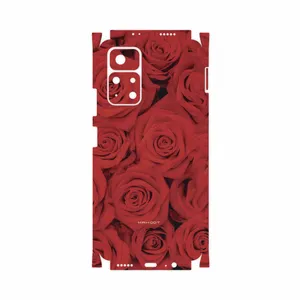 MAHOOT Red-Flower-FullSkin Cover Sticker for Xiaomi Poco M4 Pro 5G