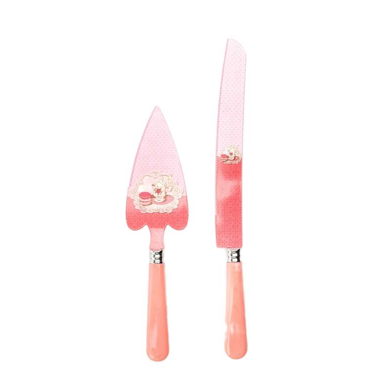 ست کارد و کفگیر سرو کیک روک مدل R902 - c6