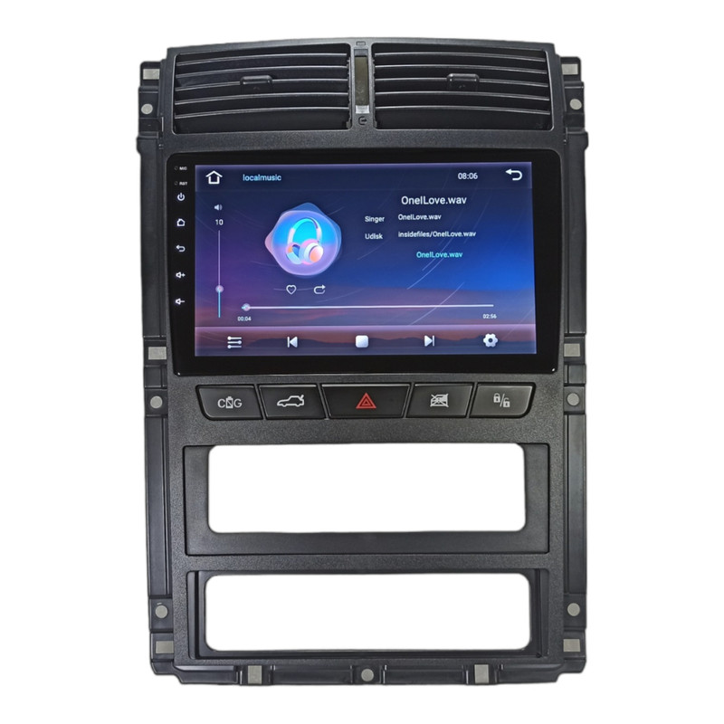 پخش کننده تصویری خودرو گلدن24 مدل TS6 مناسب برای آریسان