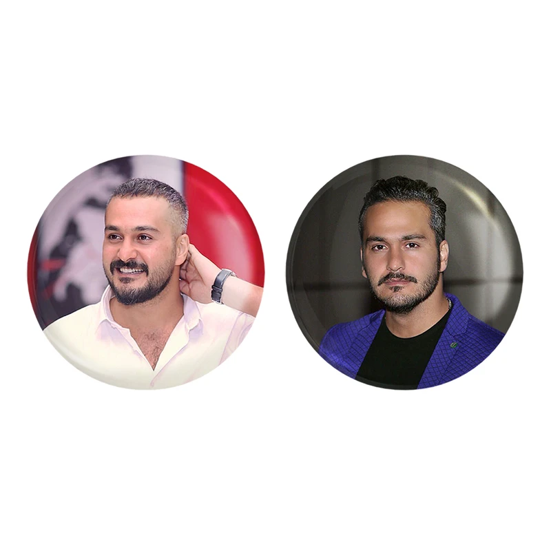 مگنت خندالو طرح میلاد کی مرام کد 1039910405 مجموعه 2 عددی