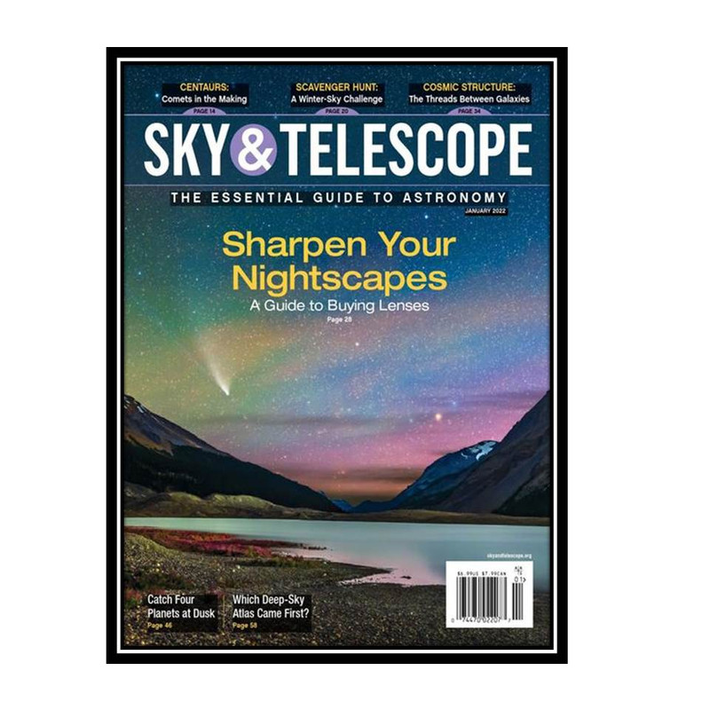 مجله Sky and Telescope ژانویه 2022