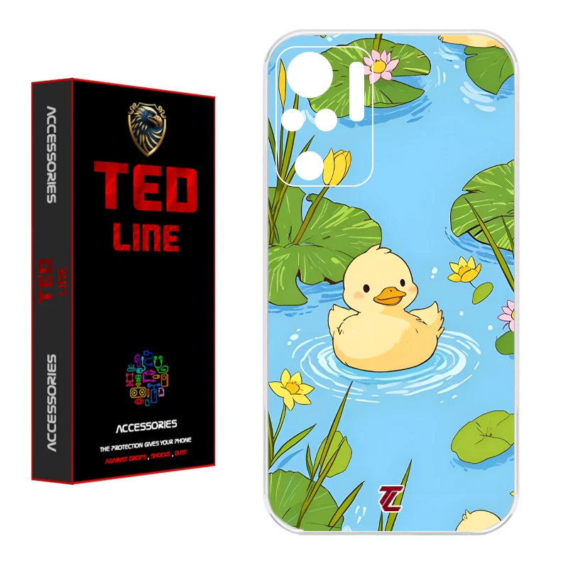 کاور تدلاین طرح اردک کد 1183 مناسب برای گوشی موبایل شیائومی Redmi Note 10 4G / Note 10S / Poco M5S