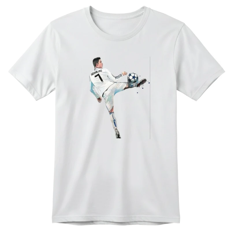 تی‌شرت آستین کوتاه بچگانه مدل رونالدو کد v4 