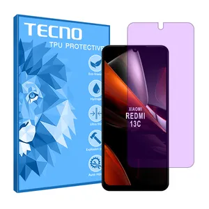 Tecno brand shockproof Anti-purple screen protector glass for Xiaomi Redmi 13C