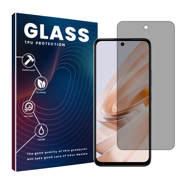 محافظ صفحه نمایش حریم شخصی گلس مدل Resistant مناسب برای گوشی موبایل شیائومی Redmi Note 13R