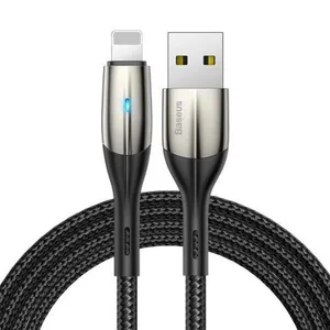 کابل تبدیل USB به لایتنینگ باسئوس مدل Horizontal طول 1 متر