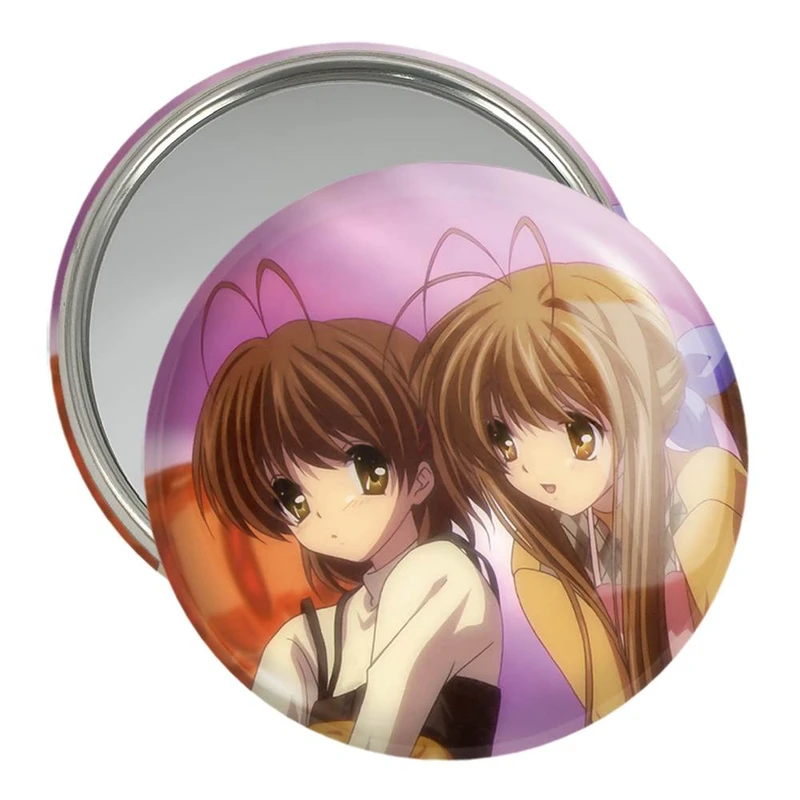 آینه جیبی خندالو مدل سانائه ناگیسا انیمه کلند Clenned  کد 22402