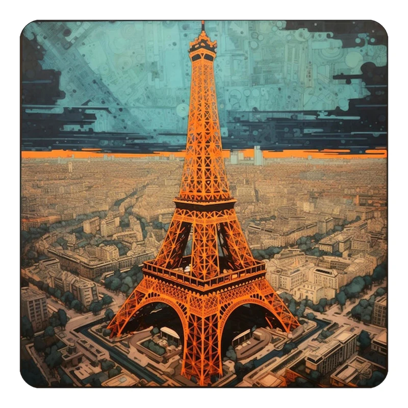 مگنت کاکتی طرح پاریس Paris مدل mp56884