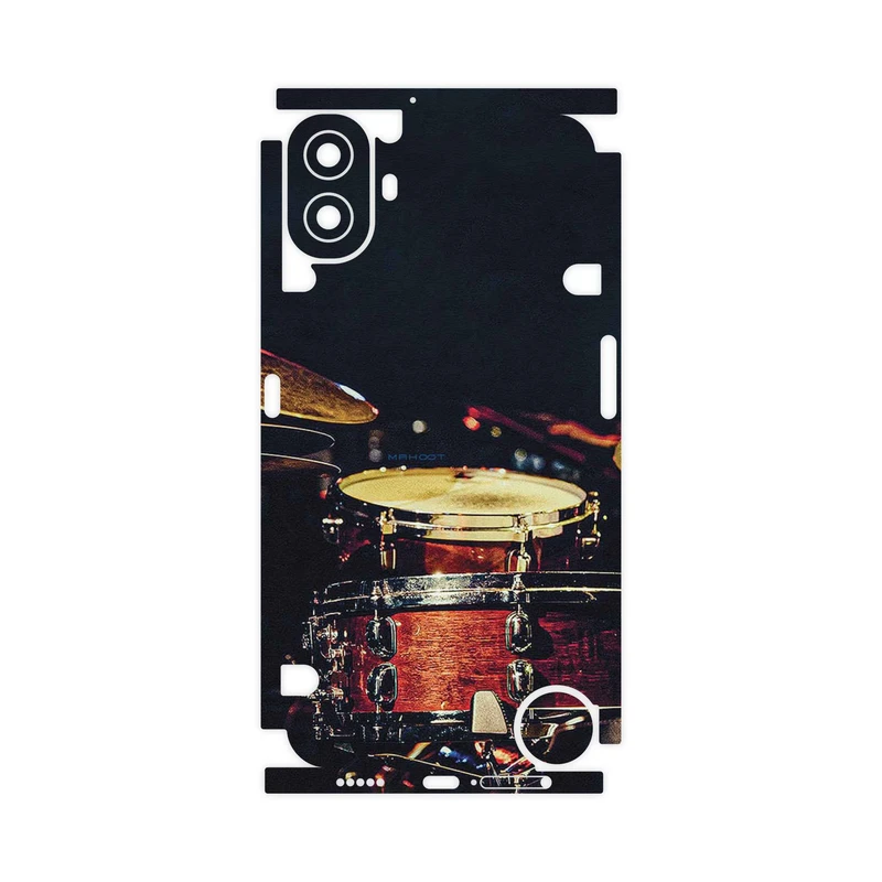 برچسب پوششی ماهوت مدل Drum_Kit-FullSkin مناسب برای گوشی موبایل ناتینگ CMF Phone 1