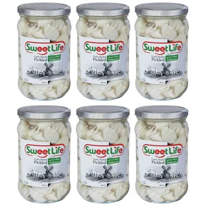 ترشی سیرمروارید سوئیت لایف - 660 گرم بسته 6 عددی