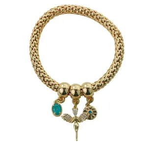 دستبند النگویی زنانه وای اس ایکس مدل ترمه کد AAD-94