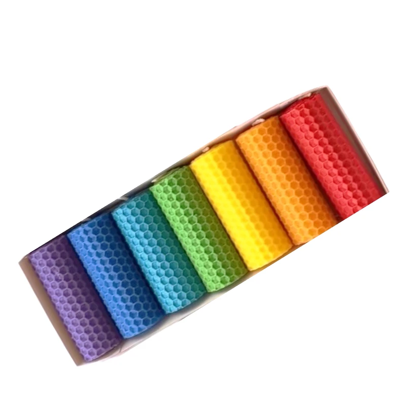 شمع گیاهی کد 7007 بسته 7عددی