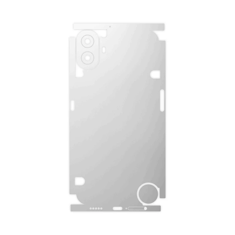 برچسب پوششی ماهوت مدل Matte-White-FullSkin مناسب برای گوشی موبایل ناتینگ CMF Phone 1