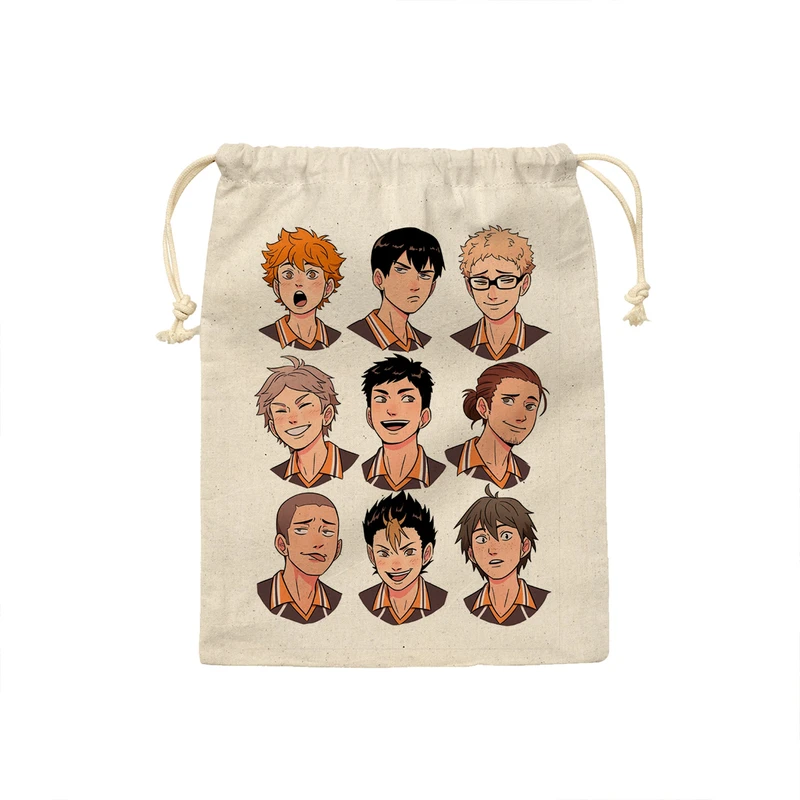 کیسه نان و سبزی ترمه طراحان ایده مدل انیمه آبشار سرنوشت Haikyu کد strm0603 - S