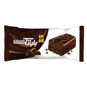 کیک باباتک کاکائویی روکشدار بابانا - 60 گرم بسته 24 عددی