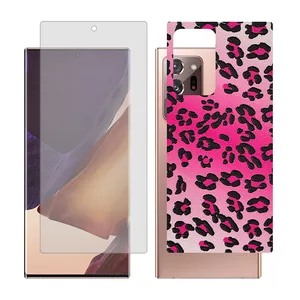 Glass together model matte screen protector suitable for Samsung Galaxy Note20 Ultra 5G mobile phone with back cover sticker