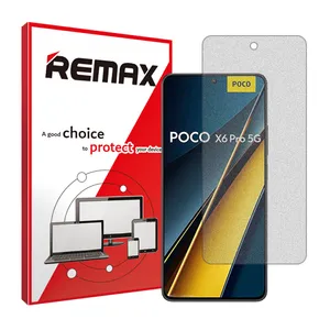 Remax brand shockproof Matte screen protector glass for Xiaomi Poco X6 Pro