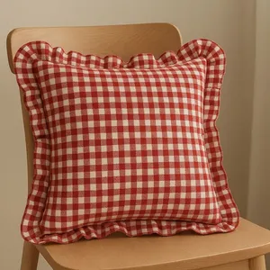 کوسن مدل چهارخانه کد 20 سایز 40*40 سانتی‌متر