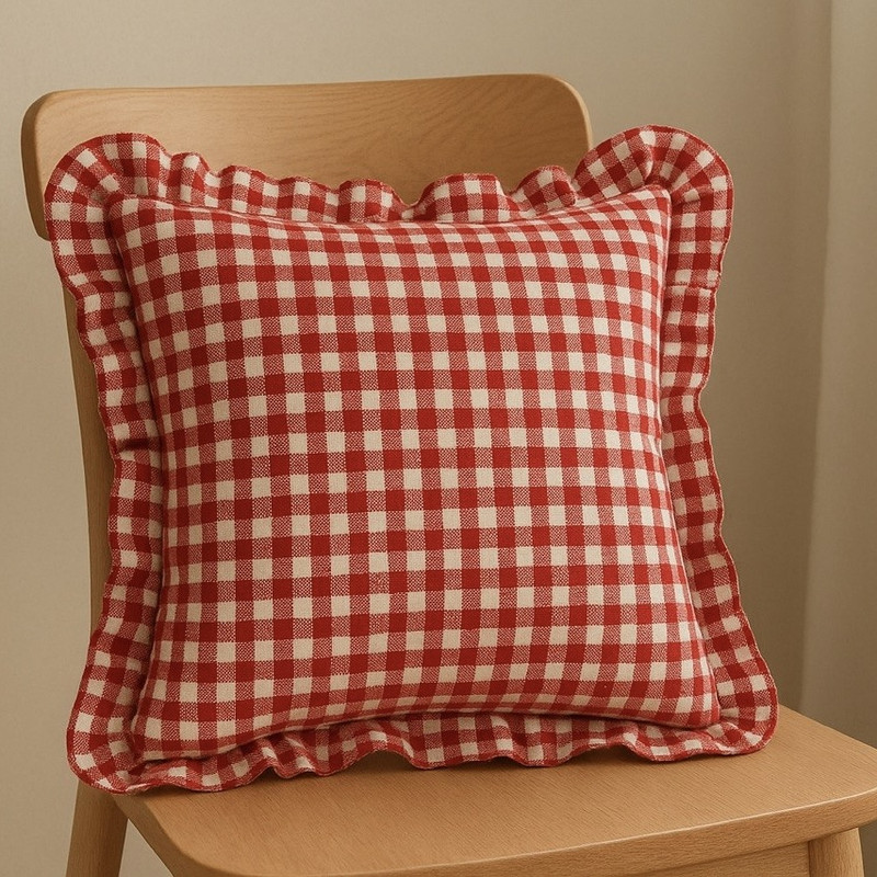 کوسن مدل چهارخانه کد 20 سایز 40*40 سانتی متر