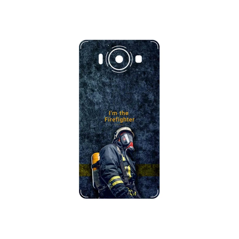 برچسب پوششی ماهوت مدل Firefighter مناسب برای گوشی موبایل مایکروسافت Lumia 950