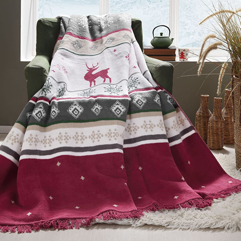پتو ازدیلک مدل Cervo دونفره سایز 180×220 سانتی متر