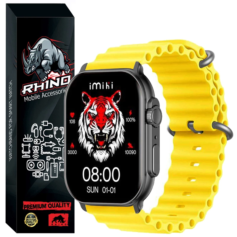 بند راینو مدل Ocean مناسب برای ساعت هوشمند ایمیکی SF1