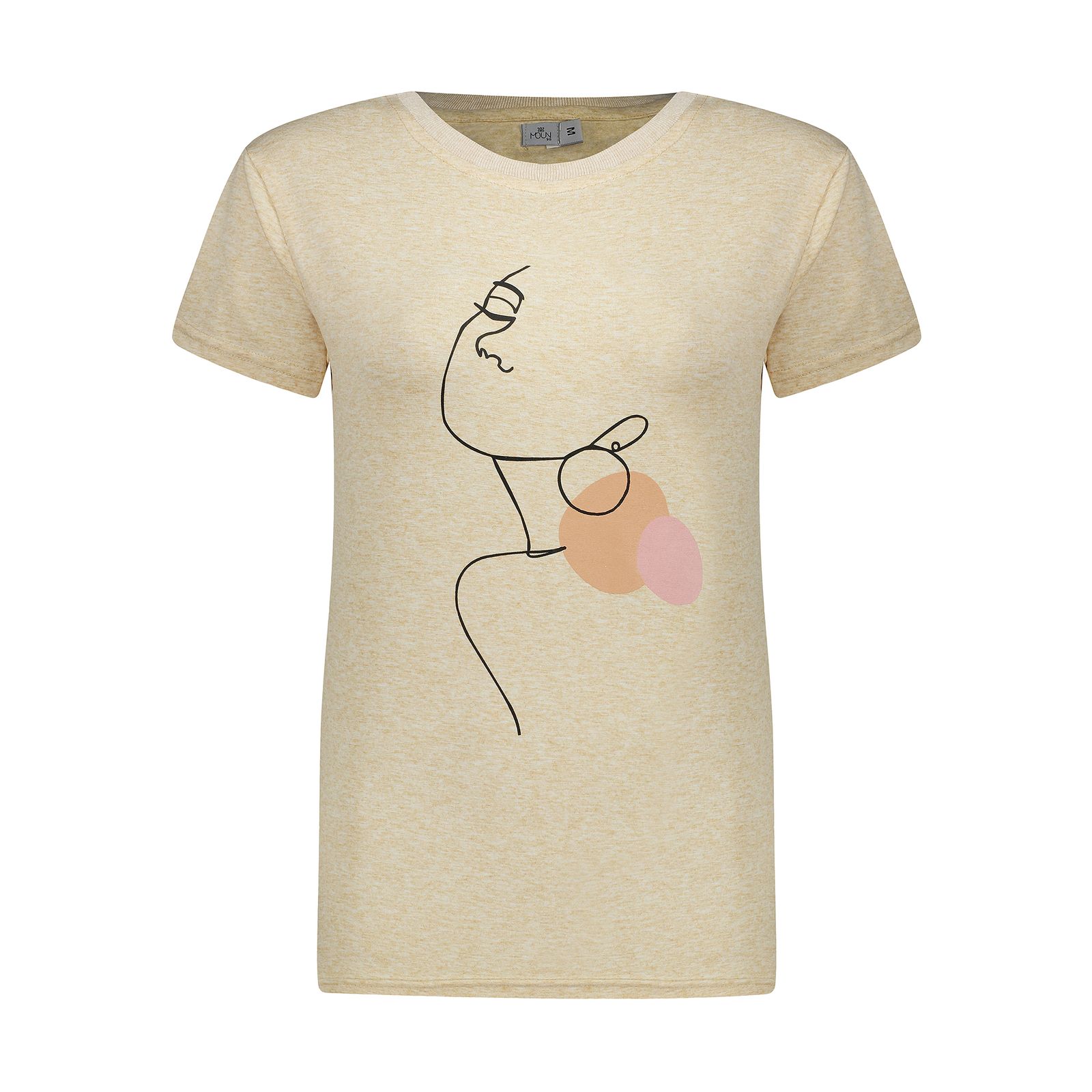تی شرت زنانه مون‌سا مدل 163125007 -  - 1
