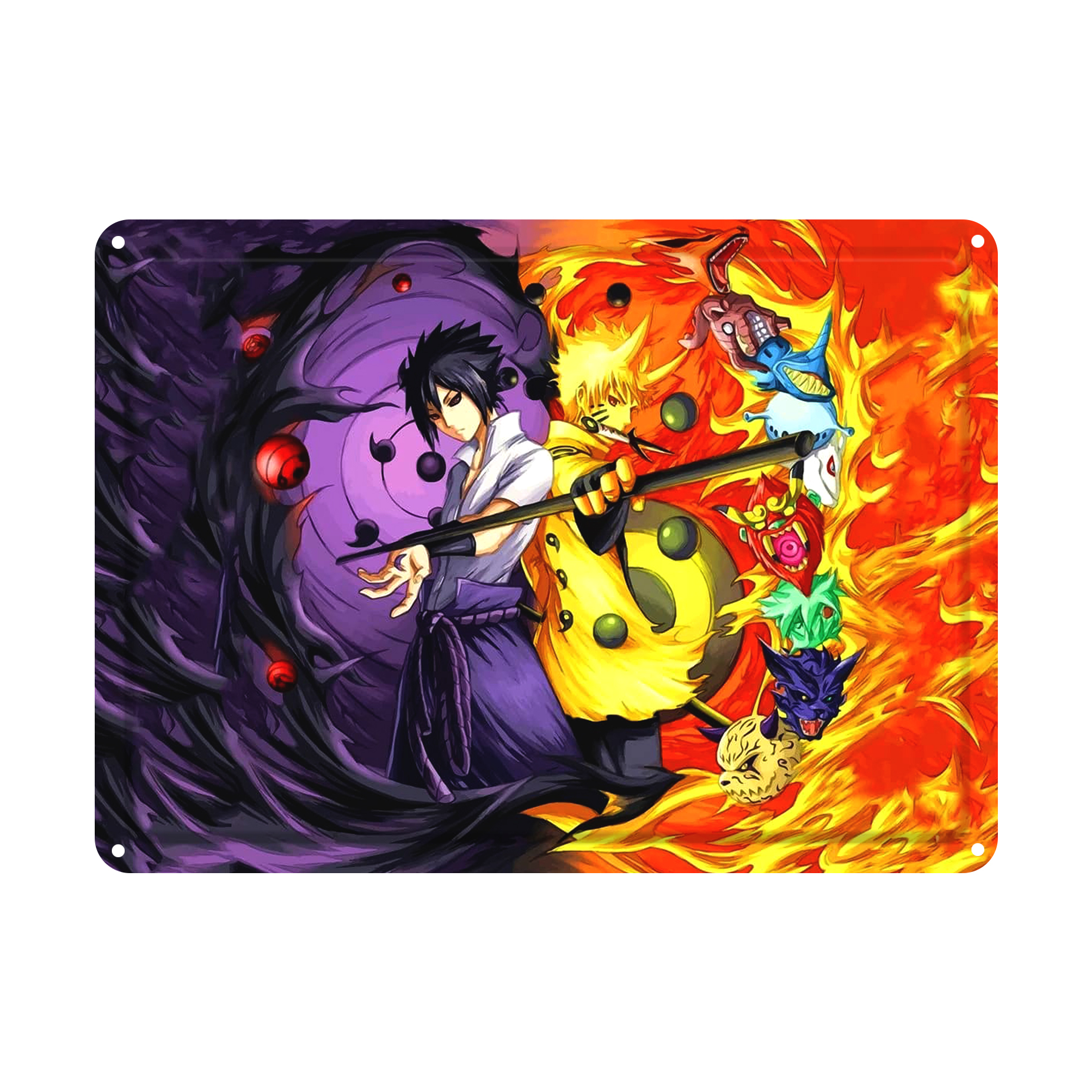 دیوارکوب مدل ناروتو کد s 2179 naruto 