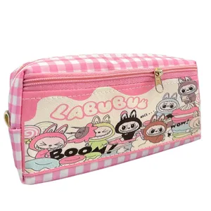 جامدادی مدل سه زیپ تحصیلی طرح لابوبو