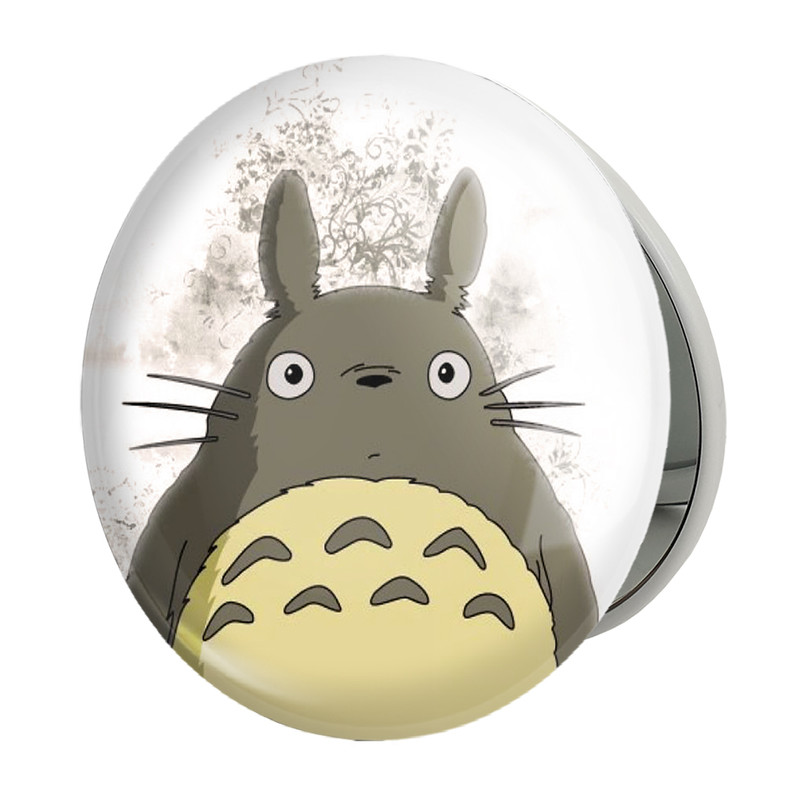 آینه جیبی خندالو طرح انیمه توتورو Totoro مدل تاشو کد 12809 