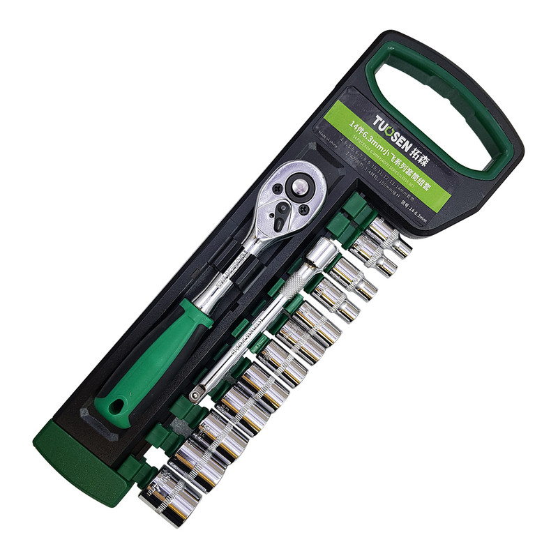 آچار بکس توسن مدل 101398 مجموعه 14 عددی