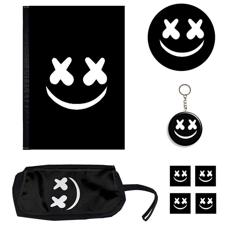 ست لوازم التحریر مدل مارشمالو کد M1 بسته 8 عددي