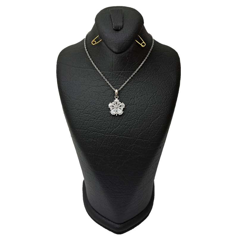 گردنبند نقره زنانه مدل نارم کد SHL