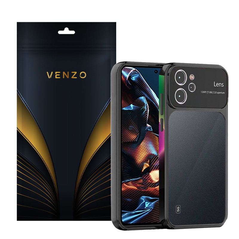 کاور ونزو مدل Lense مناسب برای گوشی موبایل شیائومی Poco X5 Pro 5G