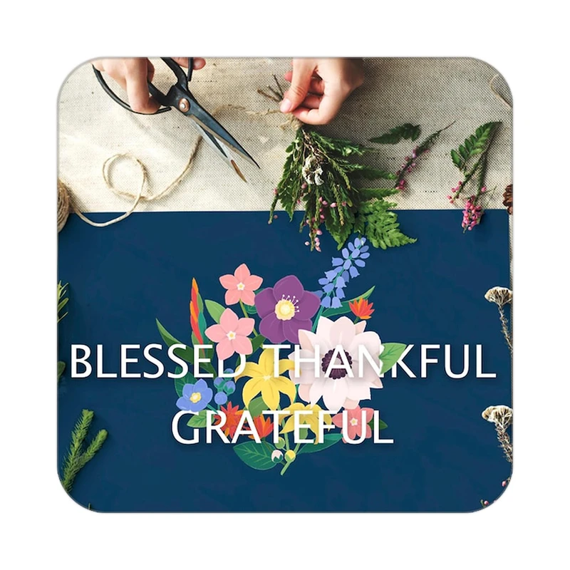 زیر لیوانی کاکتی طرح جملات انگیزشی و مثبت مدل mp24492