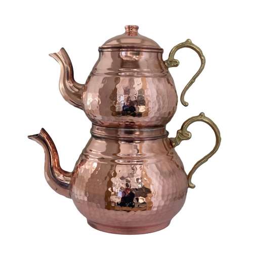 ست کتری و قوری مسی مدل 0021
