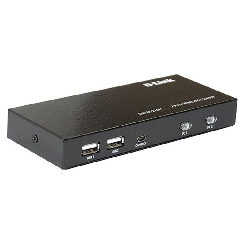 سوییچ 2 پورت KVM دی لینک مدل DKVM-210H