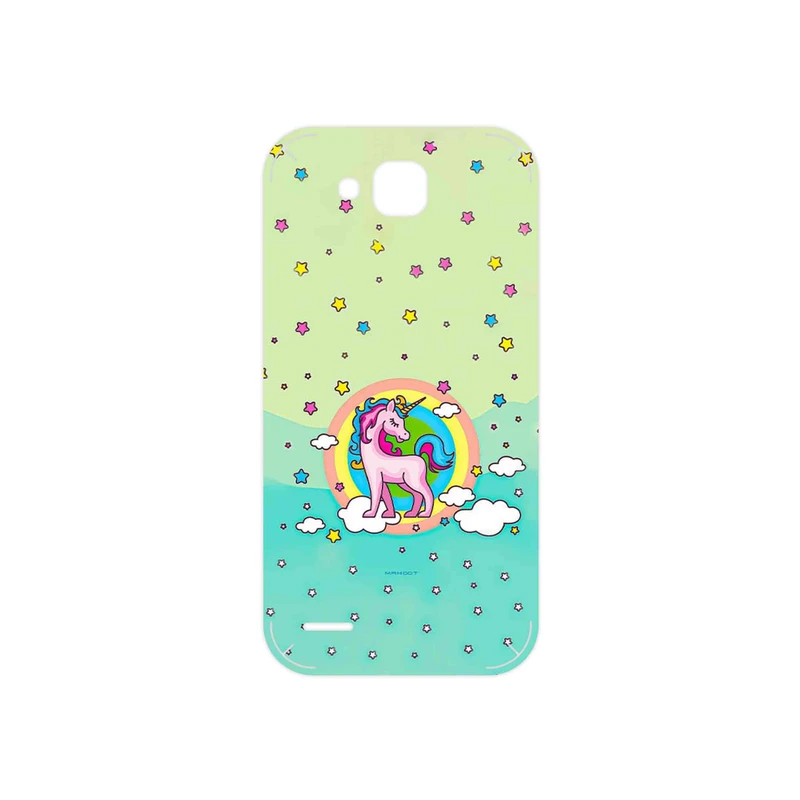 برچسب پوششی ماهوت مدل Rainbow unicorn adventure مناسب برای گوشی موبایل هوآوی Ascend G750