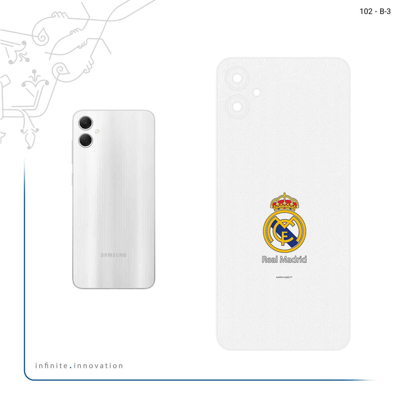 برچسب پوششی ماهوت مدل Real_Madrid_1 مناسب برای گوشی موبایل سامسونگ Galaxy A05