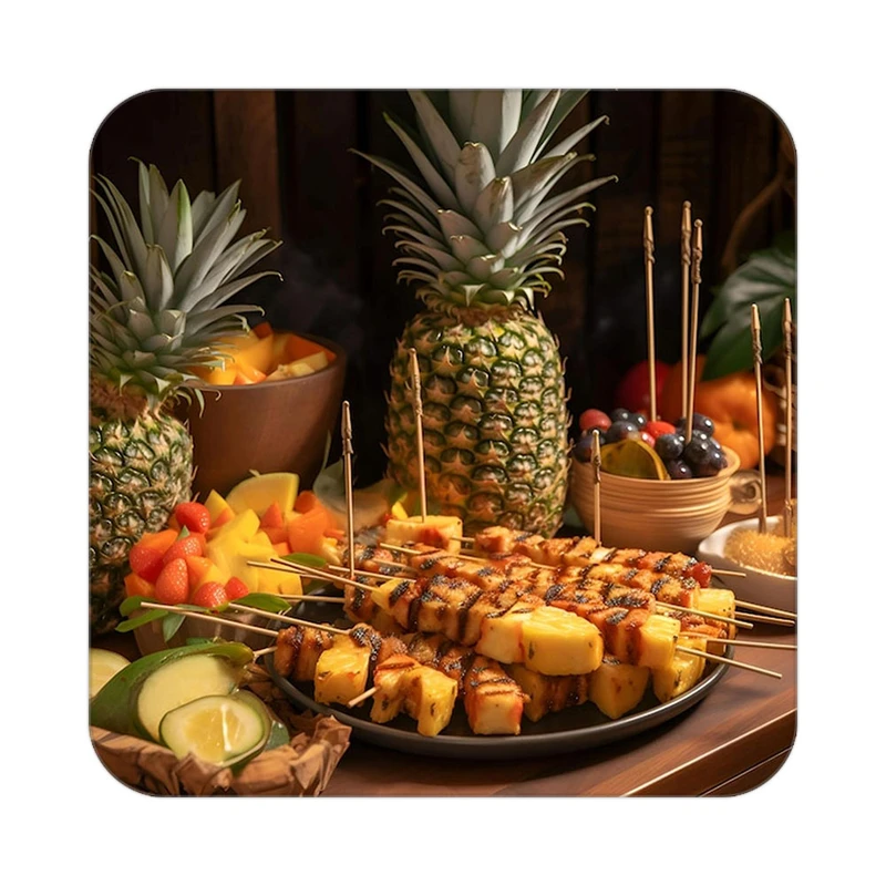 زیر لیوانی کاکتی طرح میوه مدل mp21810