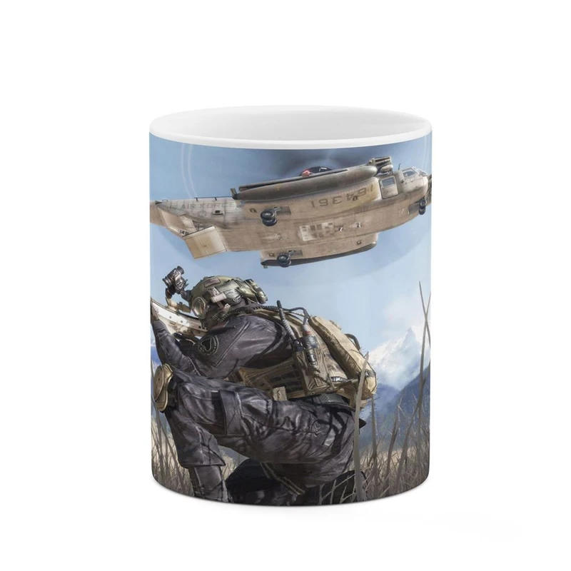 ماگ کاکتی مدل بازی Call Of Duty 4ː Modern Warfare کد mgh27820