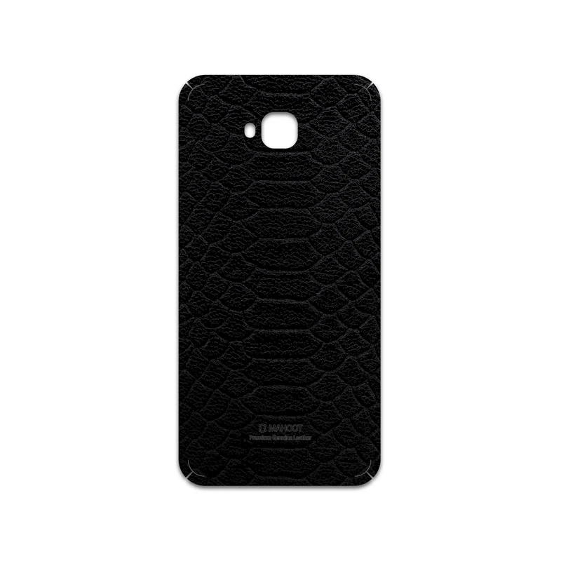 برچسب پوششی ماهوت مدل Black-Snake-Leather مناسب برای گوشی موبایل ایسوس Zenfone 4 Selfie