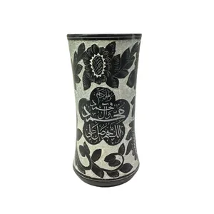 گلدان سنگی مدل جامی طرح خطی کد 01