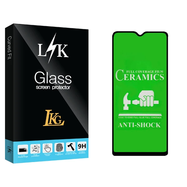 محافظ صفحه نمایش سرامیکی ال کا جی مدل LK Glass مناسب برای گوشی موبایل شیائومی Redmi 9AT