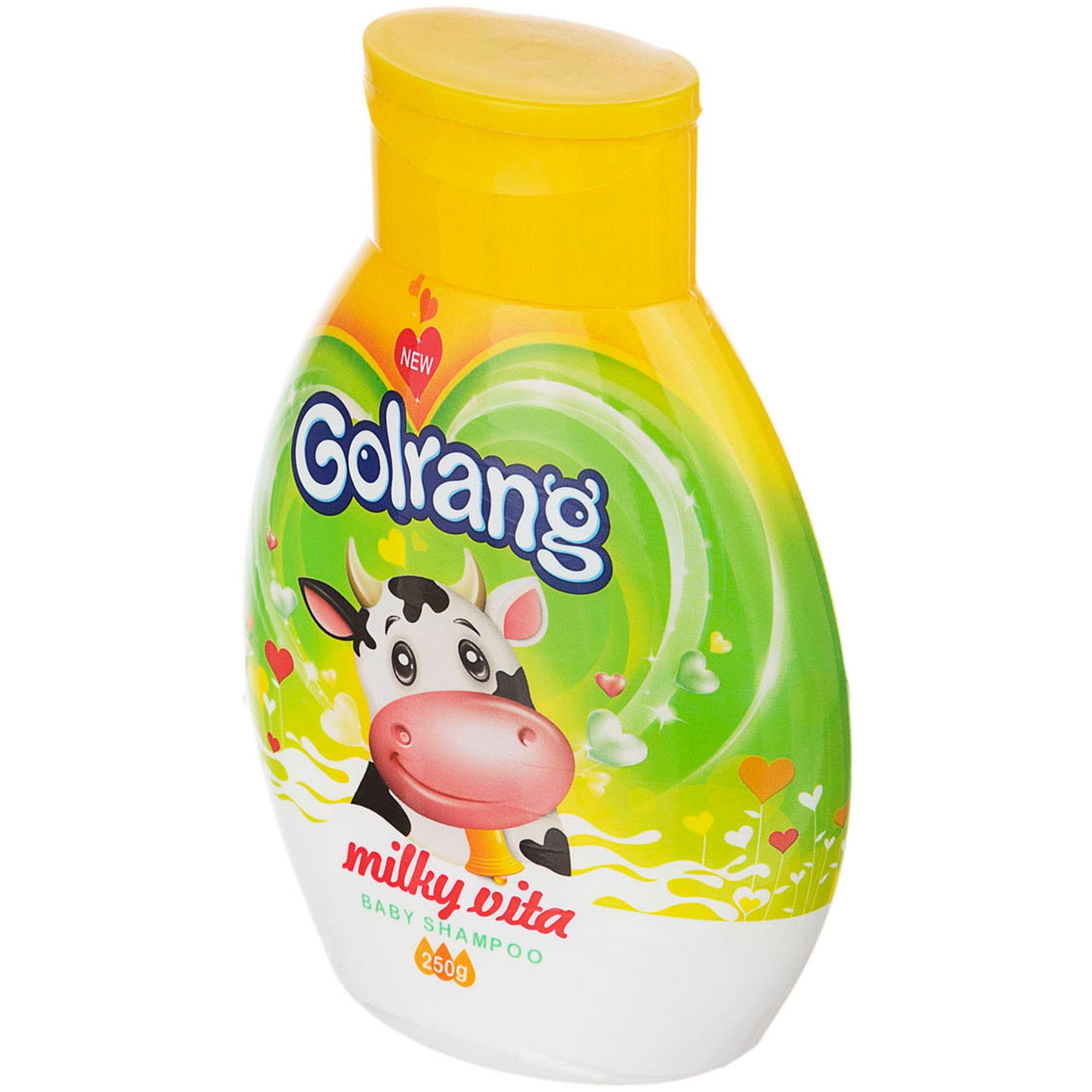 شامپو بچه گلرنگ مدل میلکی ویتا وزن 250 گرم مجموعه 6 عددی